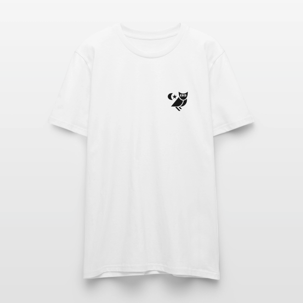T-Shirt White Bio "Overland Roamer" - Weiß