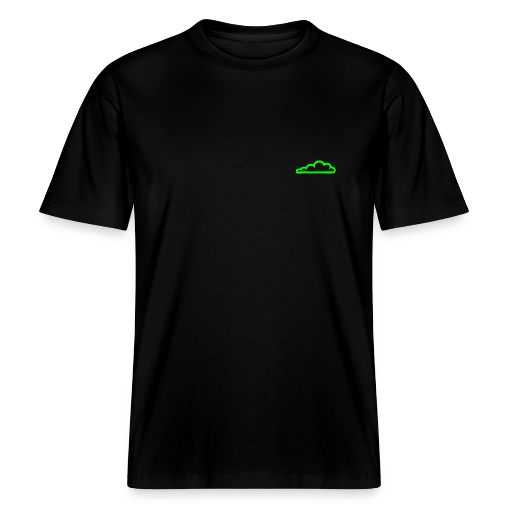 T-Shirt Bio Black I "I AM IN HEA-VAN" - Schwarz