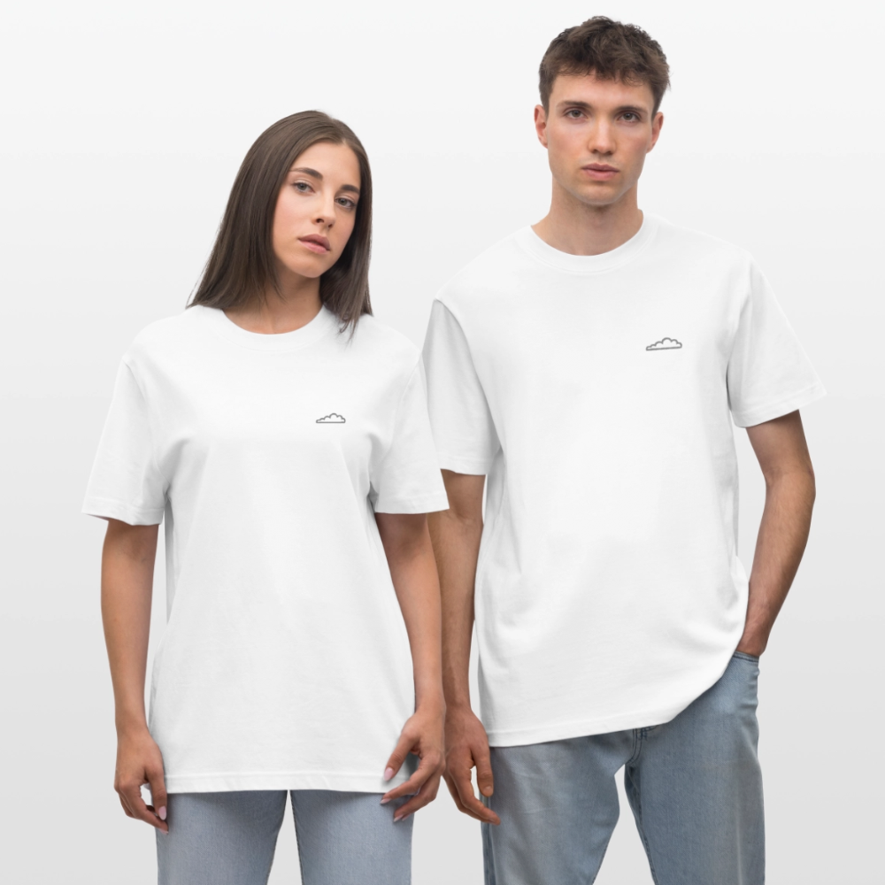 T-Shirt White Bio "I AM IN HEA-VAN" - Weiß