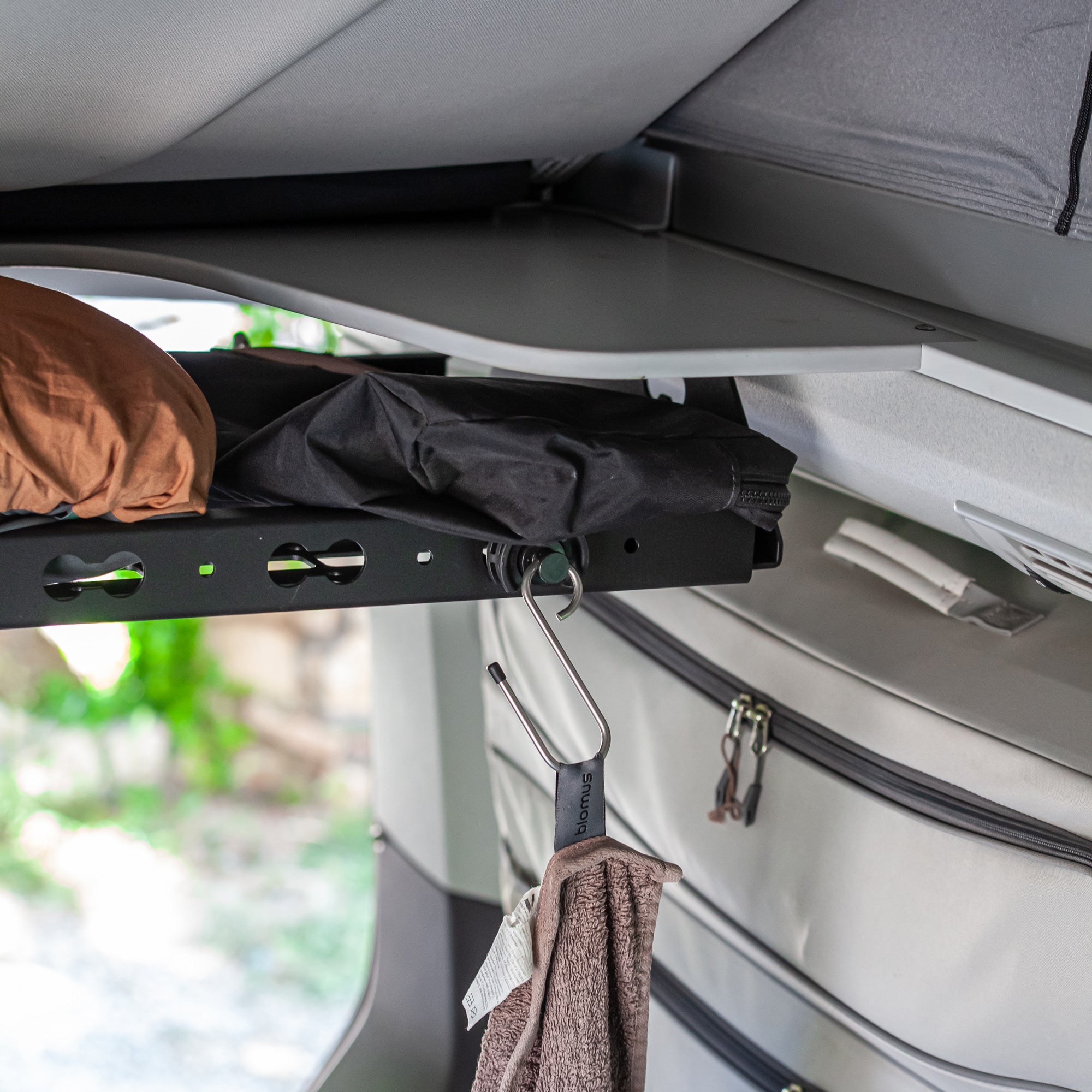 Deckenregal Headliner Rack | VW California Beach T5, T6, T6.1 | mehr flexibler Leichtbau-Stauraum