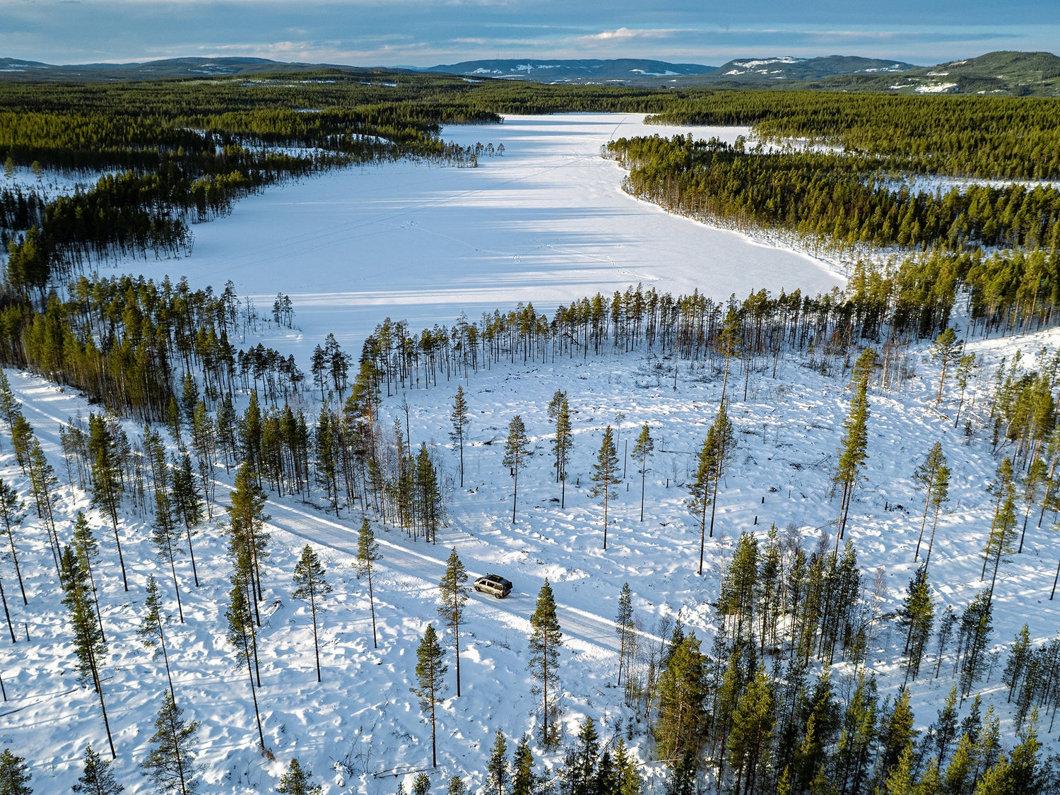 Im VW Bus solo & autark bei -25 Grad durch Lappland