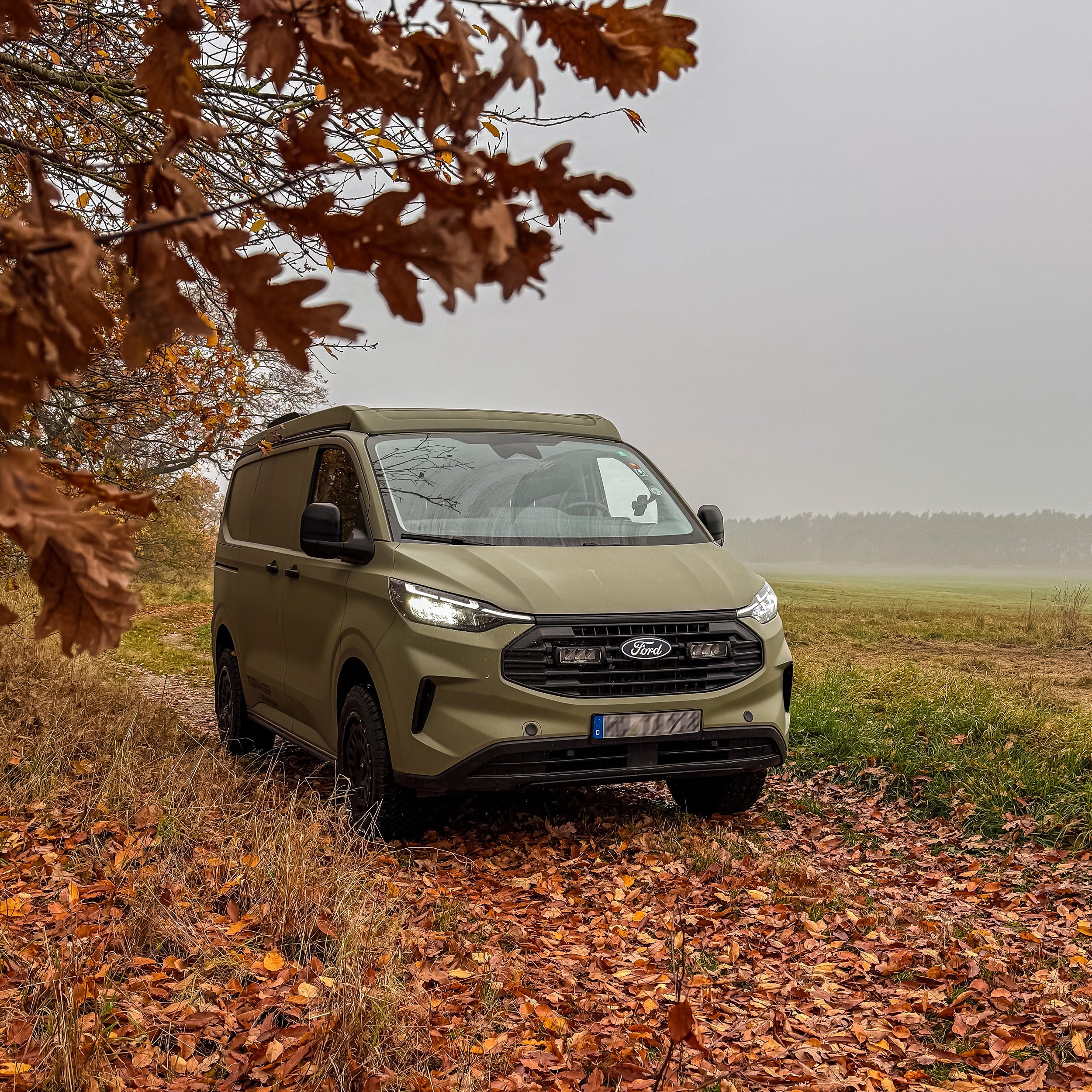 Ausrüstung für Ford Transit Custom, Tourneo Custom & VW New Transporter