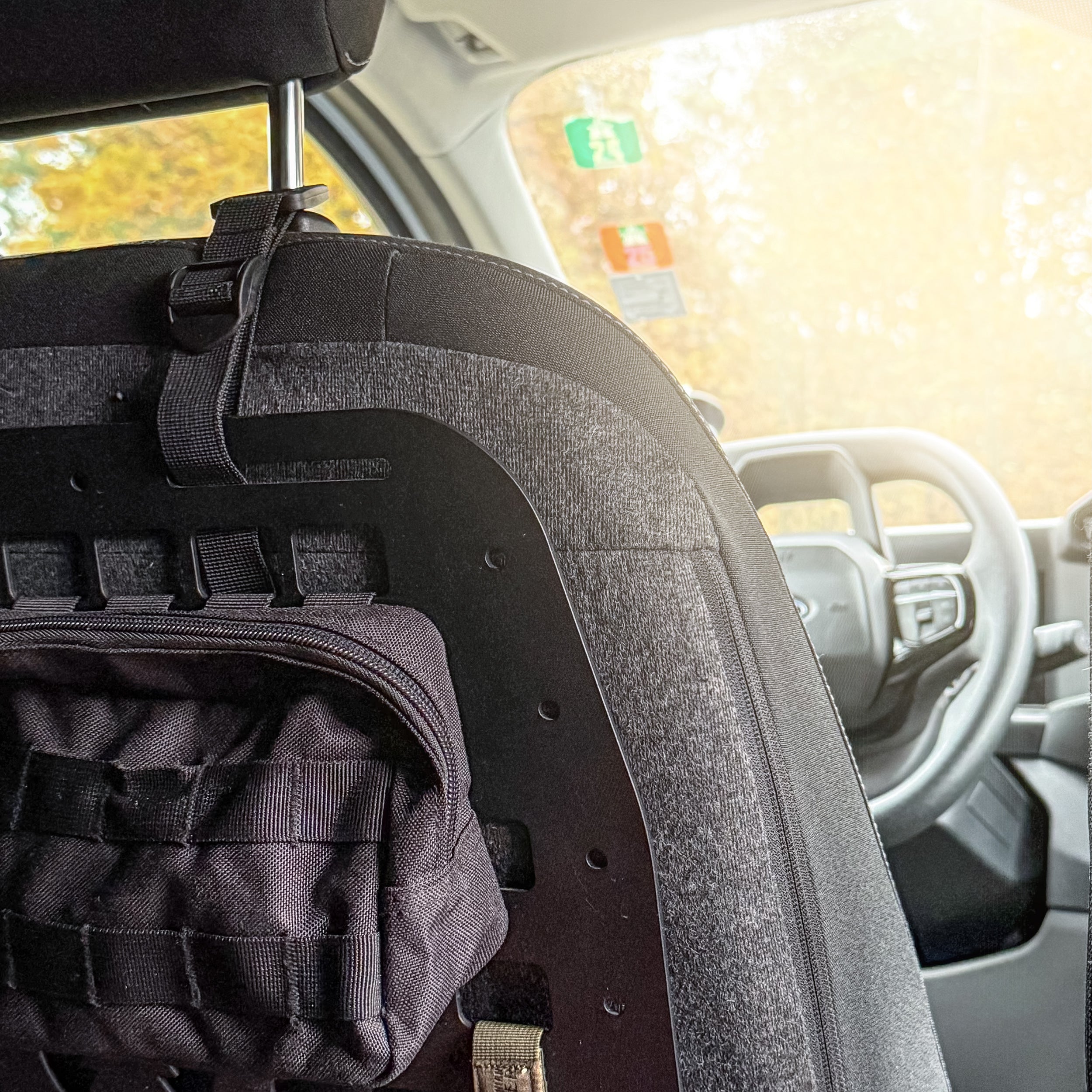 Tactical Autositz-Organizer mit Molle-System # VW Bus, Campervan & Geländewagen