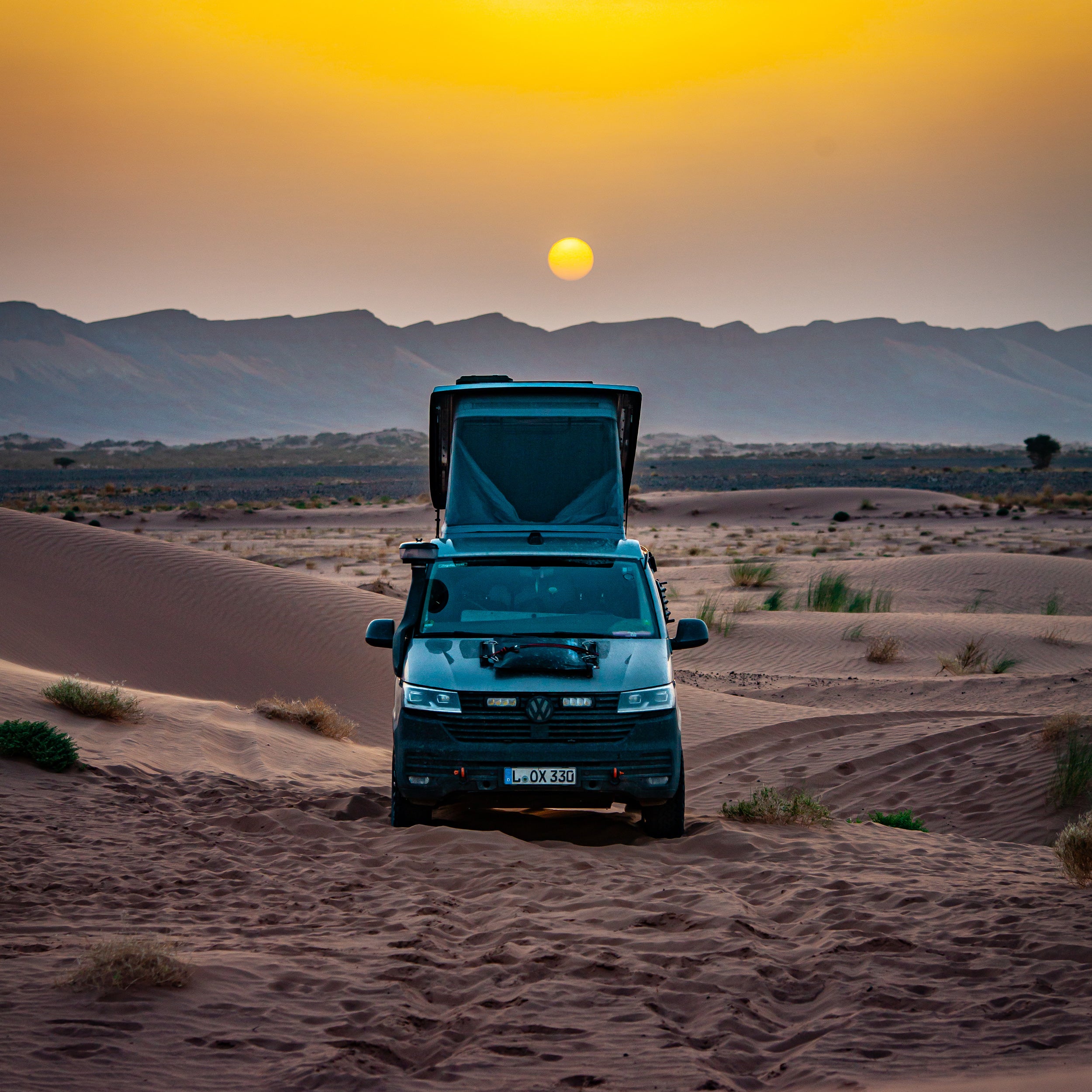 Leichtbau-Dachträger für Aufstelldächer mit begrenzter Dachlast